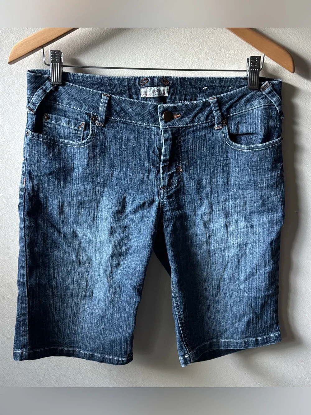 SO Wear It Declare It Long Denim Shorts